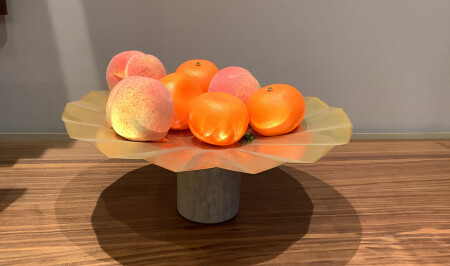 مخزن تقديم مزين من الذهب من MNZ - 20481 - Cadde Yıldız