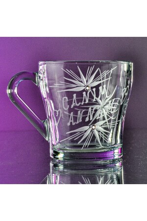 MNZ- كوب زجاجي شخصي 205cc - Decocia