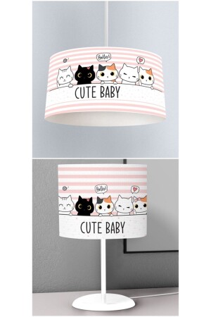 غرفة الأطفال MNZ - مصباح اللومبوسة المطبوعة رقميا شمعة ومصباح المكتب شمعة شمعة نموذج 218 IbrAvAb218 - instababyrooms