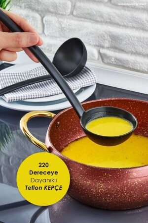 MNZ-عملية لا يضرب النار لاستعمال لاديل تيفلون 220 درجة مقاومة للاستعمال لاديل تيفلون 1 قطعة - Anadolu Saray Çarşısı