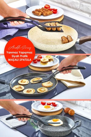 MNZ-عملية مقاومة للنيران غير الصلبة البلاستيكي صلبة الصلع المقاوم لـ 220 درجة - قطعة واحدة - Anadolu Saray Çarşısı