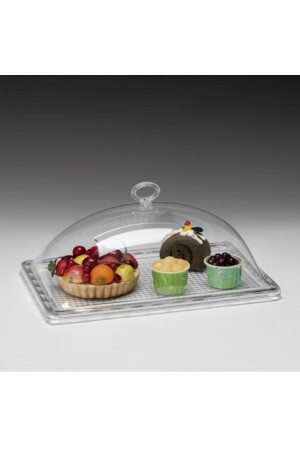 جرة MNZ مع غطاء أكريلي وبطاولة بوليكاربونات 22,5*32,5 H 11 ZCP 831 - Zicco