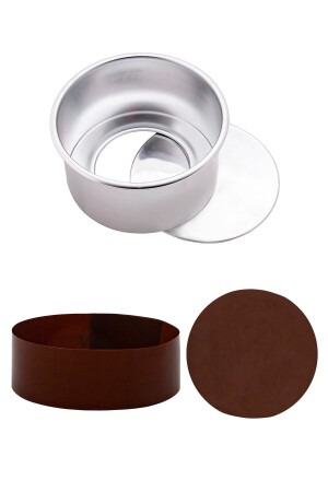 MNZ-سان سيباستيان كيك الجبنة تعبئة 24 سم سان سيباستيان 24 سم - YYK YIKANABİLİR YAĞLI KAĞIT HEP PİŞİR