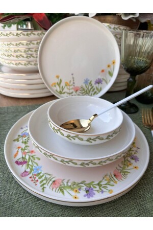 مجموعة عشاء من نوع MNZ 24 قطعة للشخصين - ROSSEV