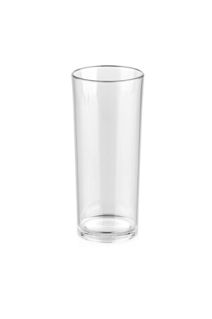 كوب من زجاج راكي لا يمكن كسره من قناة MNZ 240 مل - 6 قطع PKRB-6 - Plastport