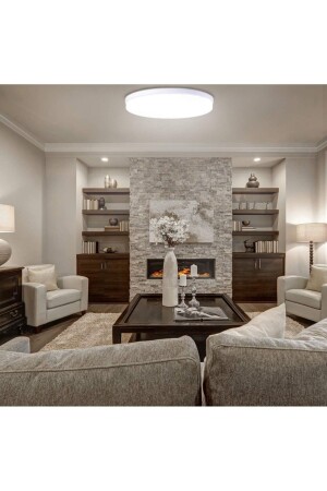 MNZ-القياس الكبير 24w ثنائي السقف التفريحي الطابق السقف القمراني 6500k ضوء أبيض في المنزل المكتبية مصباح الشرفة vies24glp2 - Viesteknoloji