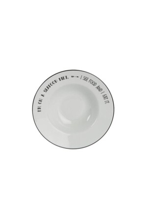 MNZ-كن سعيدًا صحن طقوقر 25 سم 04A+P020410 - Porland