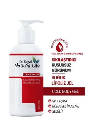جيل التشويش البارد من MNZ 250 مل جيل الجسم البارد - Dr.Royal Natural Life