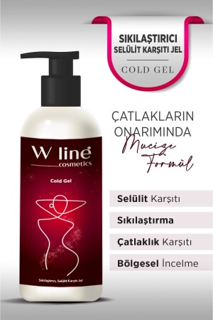 جيل التشويش البارد من MNZ للمكافحة من الخلايا الإقليمية و علامات التمدد 250 مل - Wline