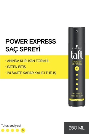 MNZ- الشعر رش 250ml الكهرباء الكهربائية Expresscaffein - Taft