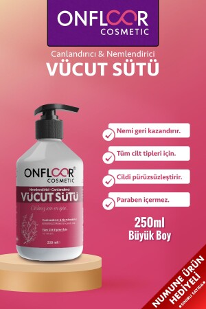 MNZ- الجسم حليب ترطيب وإعادة تنشيط 250ml VSÜTÜ - ONFLOOR COSMETİC