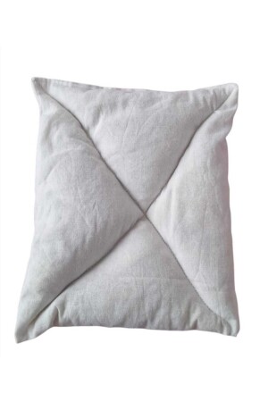 MNZ- غسيل الخراف الصوف مليئة 25x30 سم الأطفال حجم الظهر أو وسادة الصدر للسعال والألم - El Yapimi