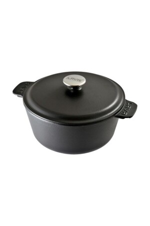 MNZ-العباء قطر مستديرة Ø 26 Eco Black 075Qseri VHLVECOYTC26K7 - Lava