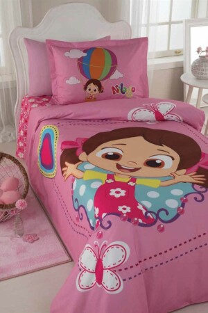 MNZ-موافقه مرخصة رينفورس غطاء غطاء مجموعة نيلويا فراشة وردي 2688821100117 - Özdilek