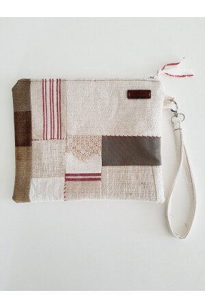 MNZ - محفظة و مكعب مصنوعة يدوياً (26X22CM) - Atölye Hamarat