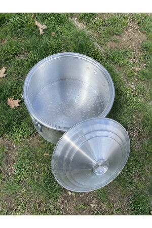 كادران من طراز MNZ- العرب مع غطاء من الألومنيوم رأس كبير للطبخ، ذات جودة جيدة ارتفاع: 28 سم قطر: 50 سم RENKKAZAN - RENKYAPIRÜYASI