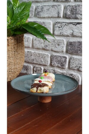 MNZ-مقدمة القهوة الخدمة الكعك التسلية تقديم المطبخ أزياء الطاولة تقديم (28 CM) LCA8547 - ALM HOME