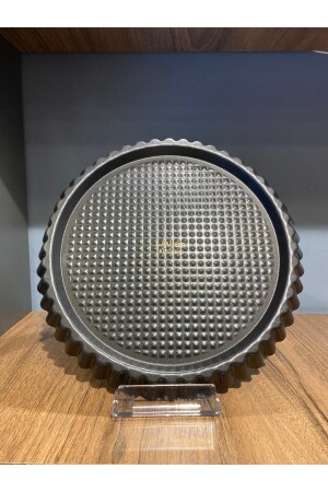 MNZ-المطبخ الجرانيت التارت & فطيرة كعك قالب أسود 28 سم - Laviss Kitchen