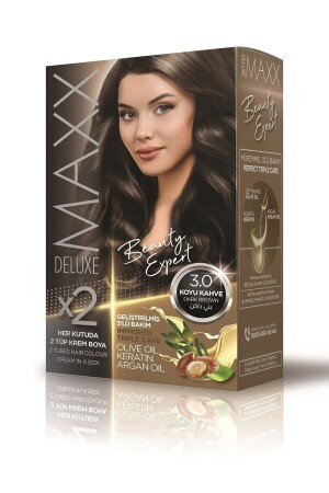 خبير جمال MNZ 3. 0 طلاء بني داكن - Maxx Deluxe