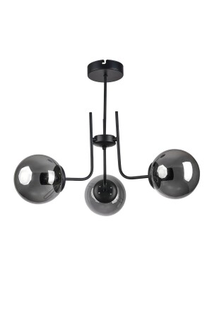 MNZ-فيتن تصميم حديث غرفة النوم المطبخ غرفة المعيشة اللون الأسود الزجاج المدخن 3 قطع الشموع 1234983246 - Modavize