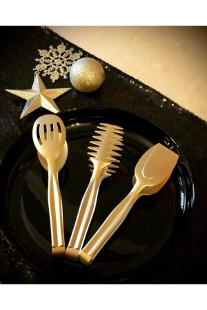 MNZ-مصنوعة من الصناديق المخصصة 3 قطع من الصلب طنوبات طينية طينية الذهب 3 لوغولدكالبليماسيت - Dame Marie