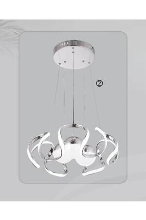 مصباح معلق مودرن من MNZ 3 ألوان 3 كرة LED شمعة غرفة المعيشة LED شمعة - Rscollections