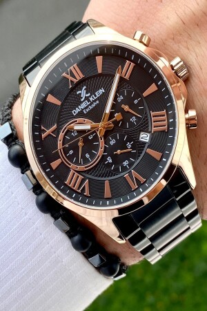 MNZ-القطع الصلبية المجموعة ساعة المساواة للرجال +3 ATM مقاومة للمياه 2 سنوات ضمان DKBSRN9698576 - Daniel Klein