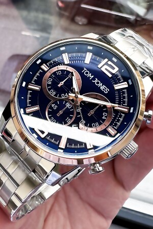 ساعة يد رجال MNZ 3 Atm مضادة للماء لون الفضة الحديد الحديد العصا Dkh4133c1 DKH4133 - Tom Jones