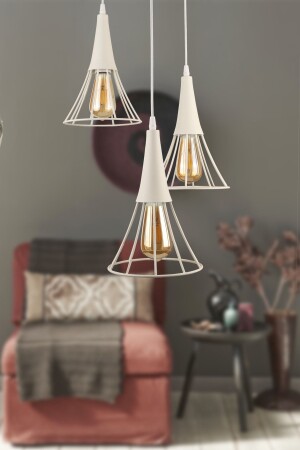 MNZ-هافانا 3 قطع شمعة بيضاء BEG1083BEG03 - Begüsa