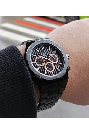 ساعة المساواة من رجال من نوع MNZ 3 أوتم تعمل دون مياه آلة عمل من الصلب المقاوم للصدأ مضمونة DK. 18. 03. 23. K2 - Daniel Klein