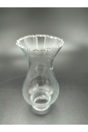 زجاج مصباح غاز صغير من نوع MNZ، لون شفاف كامل (القطر السفلي: 3 سم-: H10. 50 سم) زجاج مصباح صغير من نوع Transparent - KUĞULU