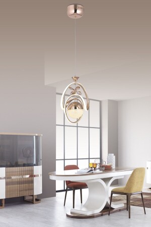 MNZ-ماركو 3 ألوان (أصفر أبيض وضوء النهار) الذهب فخمة مدركة الشنابل المُقدمة مفهوم - Hira Aydinlatma