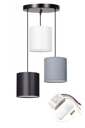 غرفة المعيشة المتحكمة عن بعد من MNZ 3 لون شمعة مكاني مكاني مكاني مكاني - White West inn House