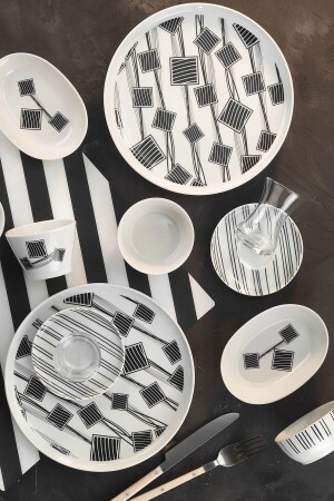 طابع (MNZ) 30 قطعة طعام الإفطار مجموعة 12007 MOD30KH60011993 - Kütahya Porselen