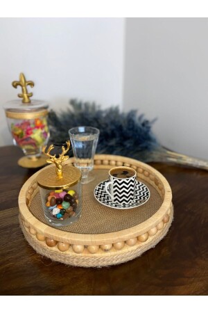 MNZ- الخشب ذو رصاص تصميم عرض سلة أزياء نموذج قطر 30 سم 490678 - Süs Dükkanı