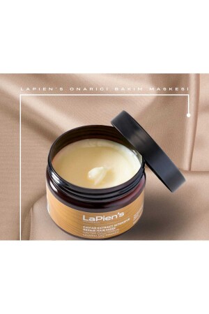 MNZ-إصلاح - تعزيز العلاقات - تغذية كشافة الشعر قناع للشعر المتحطم والجاف 300 مل - Lapien's