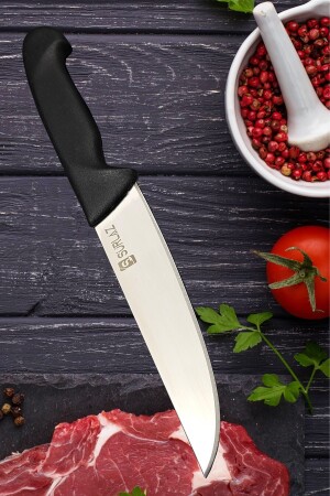 سكين مطبخ من طراز MNZ سكين الجزار سكين اللحوم سكين العصر السلسلة 31 سم سكين الذبح GTR-30123 - SürLaz
