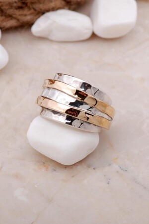 حلقة من الفضة المصنوعة يدويا من طوق MNZ 3314 - Sümer Telkari