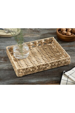 سلة المزق بدون بيانات من طراز MNZ 33x26 سم براون 10037387 - English Home