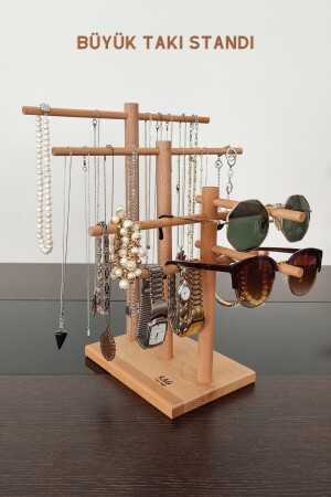 منظمة مجوهرات MNZ - منظمة مجوهرات 35 سم مجوهرات موقف عنق معلق مجوهرات منظمة - K&G Foot Rest