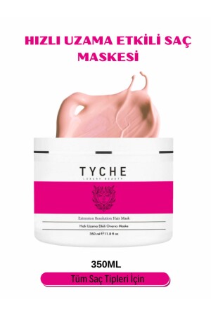 قناع الشعر MNZ- إصلاح مع تأثير النمو السريع تمديد القرار قناع الشعر 350ml - Tyche Luxury Beauty