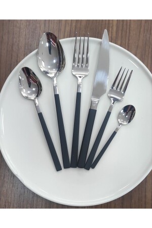 MNZ-برلين 36 قطعة أسود الفولاذ الفوكون سكين مجموعة CMDCSGGTGS41 - Wessenburg