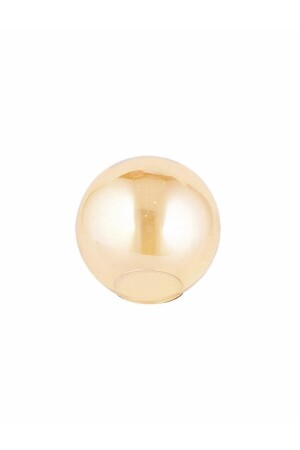 MNZ-عسل لون لامبي شمعية كشاحة كرة الأرض الزجاجية جزء إضافي 365SS2099 - 365GUNSERİSONU