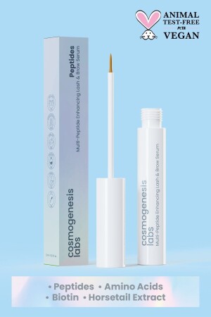 MNZ- تعزيز المياه الغذائية على أساس الحاجب العين الحاجب العين 3ml الخضراوات المكونات الطبيعية ظهور الغطاء (1% بيوت - Cosmogenesis Labs