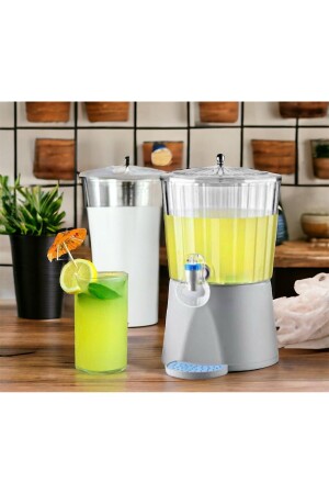 MNZ- ريفريجير مُزاد المياه مُزاد المياه ليمونات عصير البرتقال زجاجة 4 000ML 3024 - Eminem