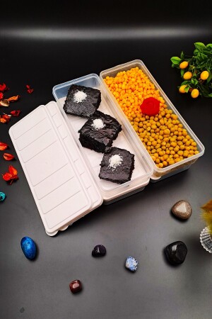 مجموعة حاويات تخزين MNZ من 4 صناديق فاخرة نورا 1. 2 ليت MRSSTTSTORE98 - SWENCRAFT