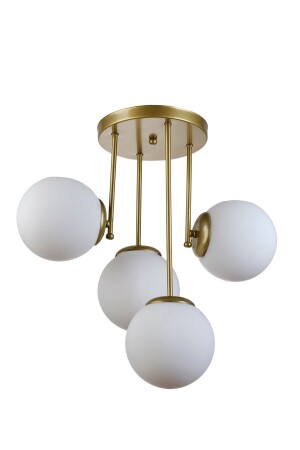 MNZ-فانيسا تصميم حديث غرفة المعيشة المطبخ غرفة النوم الأطراف القديمة اللون الأبيض الزجاج 4 قطع الشنارة 172478 - Modavize