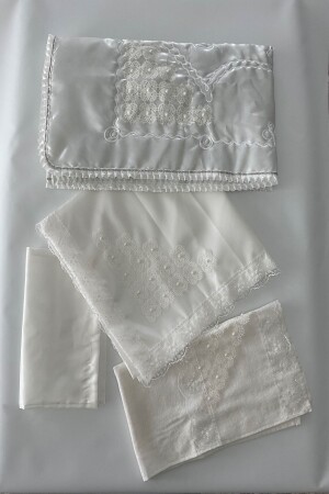 MNZ-إبرة خفاشة صلاة سجادة 4 قطع - إبرة داوري خفاشة صلاة سجادة 4 - Çalışkan Çeyiz Evi