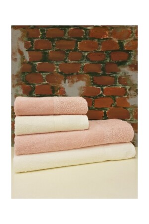 أوركيد MNZ 4 قطعة حمام أفضل مجموعة كريم - أوركيد وردي4 - Özdilek