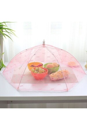 MNZ-القياس الكبير الأطعمة التبغ 4 قطع الأطعمة المذبوعة الآفات المظلة الوردية 4 قطع PRA-5429493-3320 - For Prime